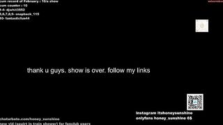 honey_sunshine - Private  Video bigpussy wildgirl interactivetoys
