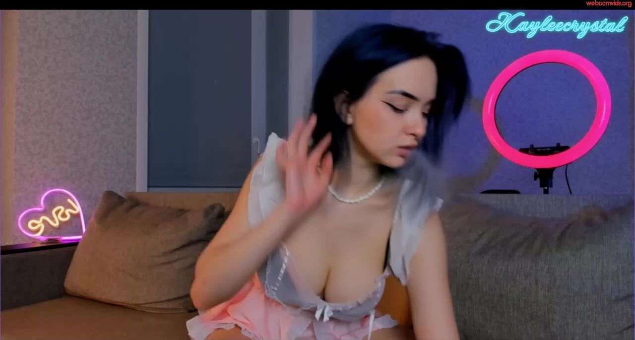 kayleecrystal - Private  Video saliva pinkhair squirtcum