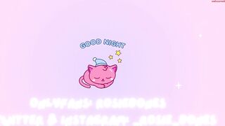 rosiebones - Private  Video panty serve face