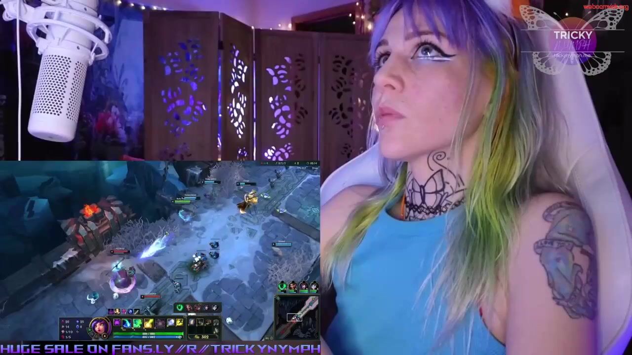 tricky_nymph - Private  Video pinkhair free watch anal