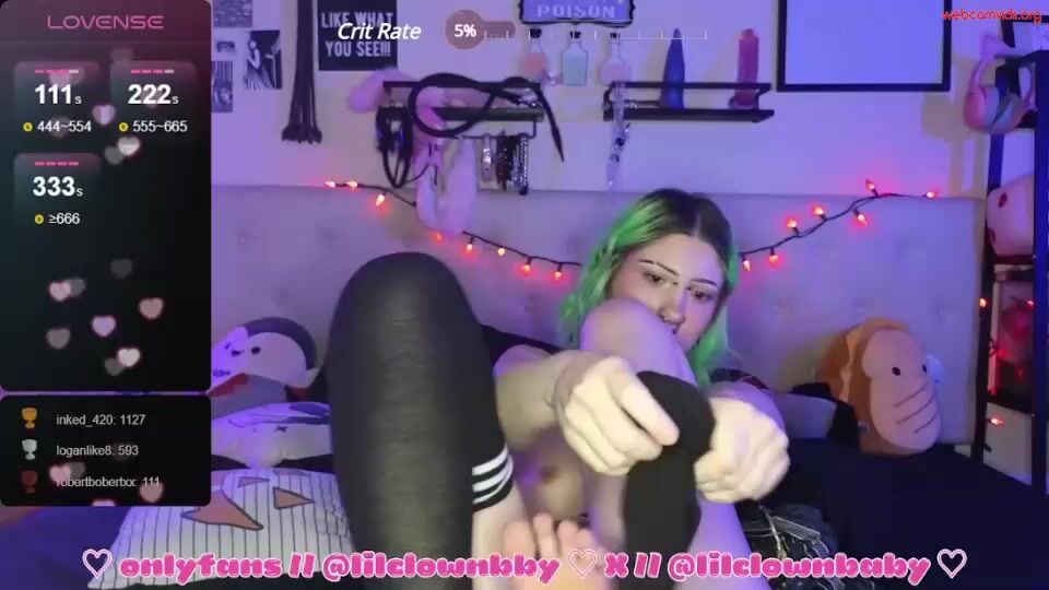 lilclownbaby666 - Private  Video hugeass fuckmachine passwordroom