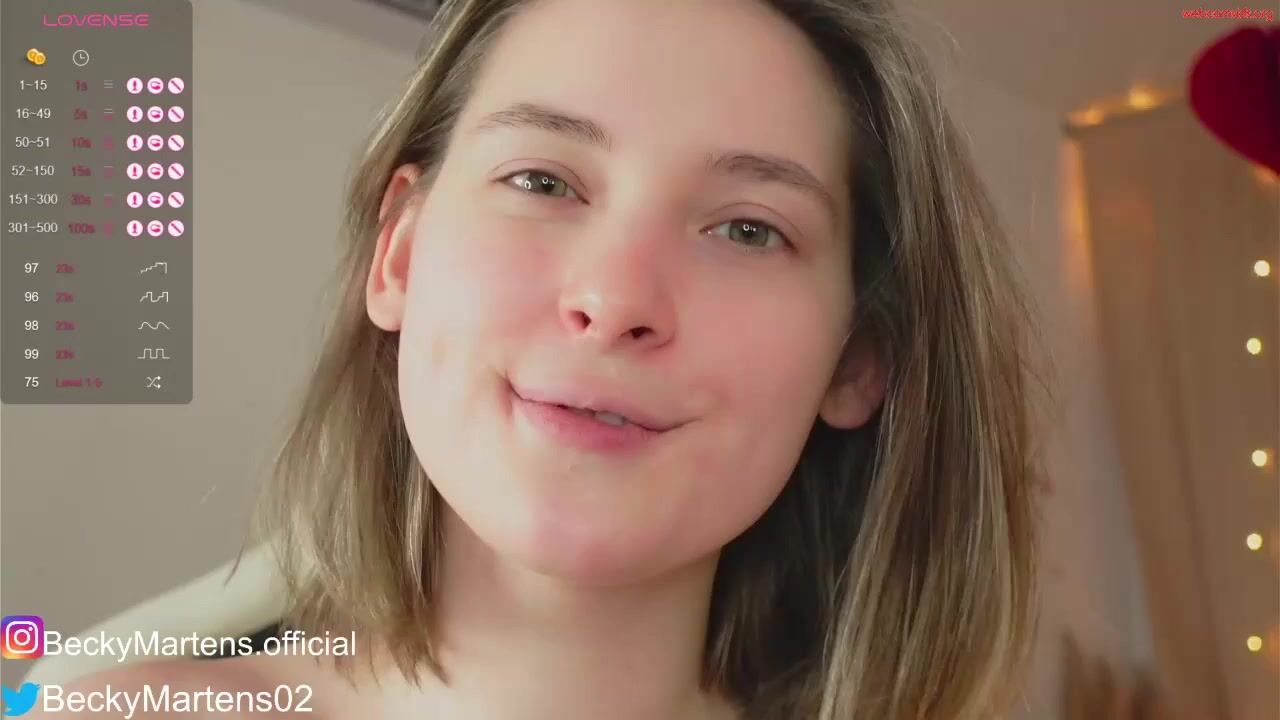 beckymartens - Private  Video password feets amputee